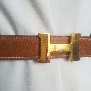 Hermes H Belt Constance Reversible 24mm Like New